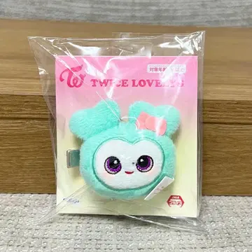 TWICE LOVERYS 봉제 인형 헤어핀 미나 미브리 GIGO
