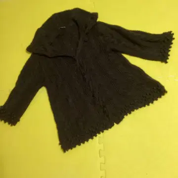 INGEBORG 다크 브라운 가디건