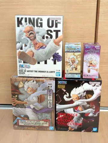 원피스 피규어 몽키 D 루피 니카 5개 세트