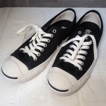 새상품급 CONVERSE 잭퍼셀 스니커즈 블랙 26.5cm