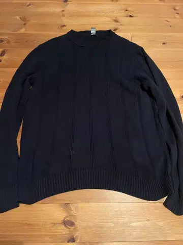 DOCKERS 다커스 얇은 소재 크루넥 스웨터 L 네이비 코튼