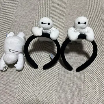 베이맥스 머리띠 2개 세트 디즈니 어깨 위