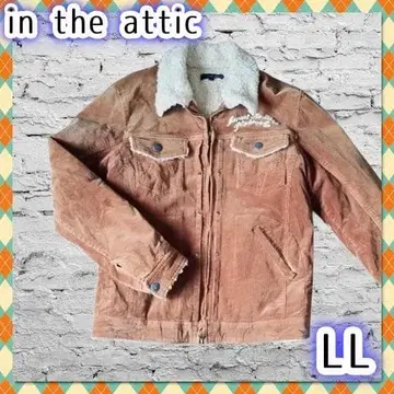 in the attic 인디애틱 보아 코트 자켓 코듀로이