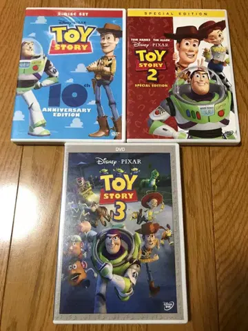 토이 스토리 1~3('10 미국) DVD 3작품 세트