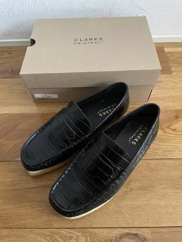 새상품 Clarks Wallabee Loafer 로퍼 크로코 5