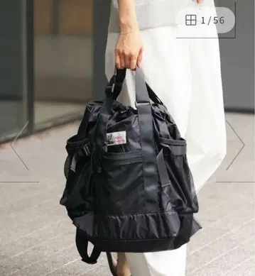 저널 별주 CARIBOU 백팩 블랙