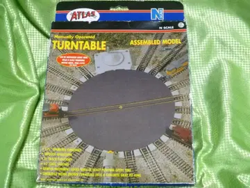 N 게이지 수동 턴테이블 + 전동화 부품 (아틀라스)