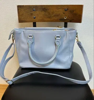 숄더백 스카이블루