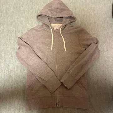 REIGNING CHAMP 그레이 풀 지퍼 후디 S