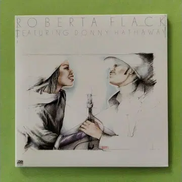 Roberta Flack Donny Hathaway 종이 재킷