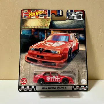 핫휠 ALFA ROMEO 155 V6 Ti 버드 레드