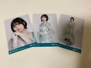 노기자카46 나카니시 아루노 브로마이드 - 네이블 오렌지