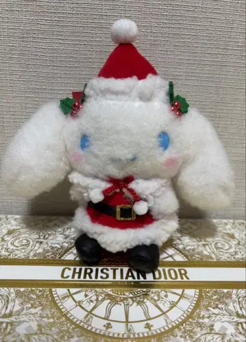 시나모롤 시나몬 봉제 인형 크리스마스 산타 인형옷 마스코트