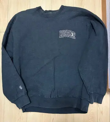 FRUIT OF THE LOOM HUSTLER 맨투맨 XL 블랙 90s