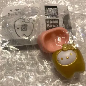 치아 키티 골드 (레어) 산리오 캐릭터즈 다 같이 되자!