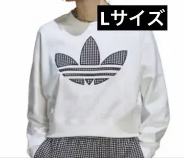 아디다스 트레이닝복 맨투맨 깅엄 체크