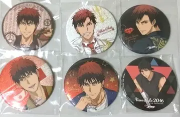 쿠로코의 농구 카가미 타이가 캔뱃지 세트