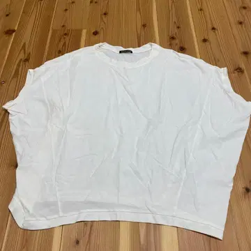 mizuiroind 오버 사이즈 화이트 T셔츠 반팔