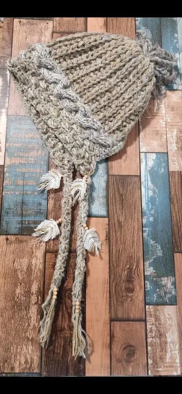 보닛 손뜨개질 니트 모자