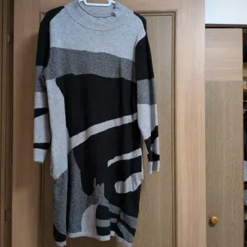 아트풍 디자인 긴팔 튜닉