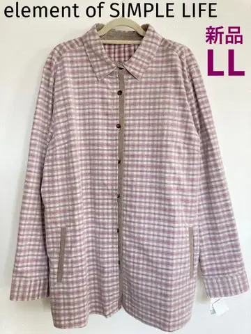 [ 미사용 새상품 ] 심플 라이프 코듀로이? 셔츠 LL XL 여성용