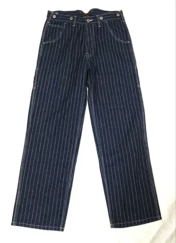 워배시 스트라이프 데님 워크 팬츠 M 사이즈 히코리 데님