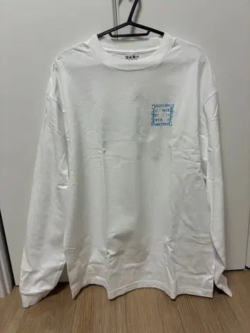 ALMOND RECORDS 긴팔 셔츠 화이트