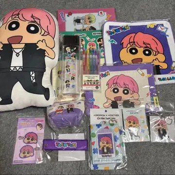 짱구는 못말려 TXT 태현 콜라보 굿즈 묶음 판매 거의 새상품