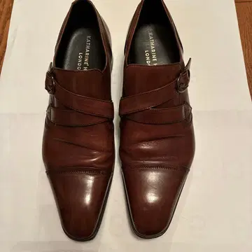 KATHARINE HAMNETT 더블 몽크 스트랩 신발