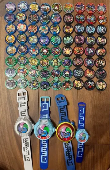 요괴 메달 레어 메달 묶음 판매 제로시키 워치