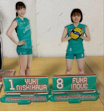 오사카 마베라스 니시카와 유키 이노우에 후카 아크릴 스탠드