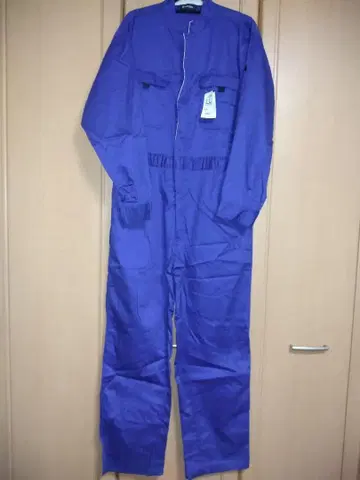 파란색 LL 사이즈 오버롤