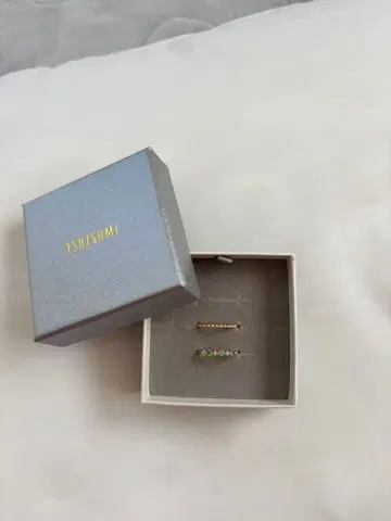 TSUTSUMI 골드 반지 세트