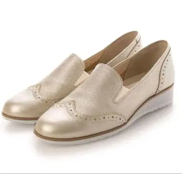 다이애나 WELL FIT 골드 슬립온 로퍼 일본제