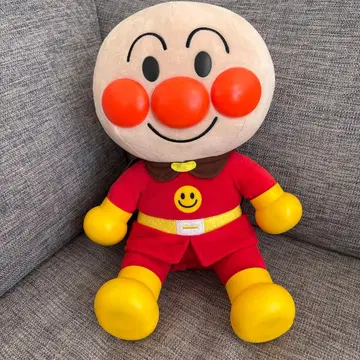 호빵맨 처음 말하는 DX 봉제 인형 약 30cm