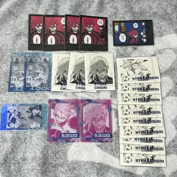 블루 록 원작 파샤코레 클리어 카드 묶음 판매 치기리 효마