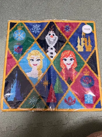 페이러 웜허그! 안나와 눈의 여왕 워시 타월