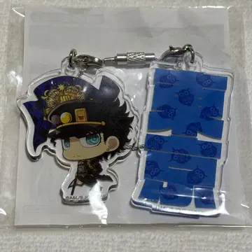 죠죠의 기묘한 모험 JOJO WORLD 와이어 키링 쿠죠 죠타로