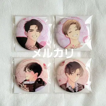 2주 4주간의 연인 중국 한정판 캔뱃지 한국 BL