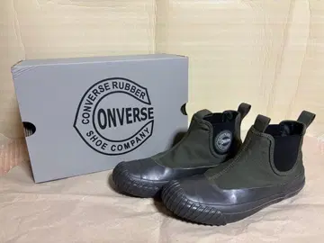 컨버스 BIG C 사이드 고어 부츠 카키