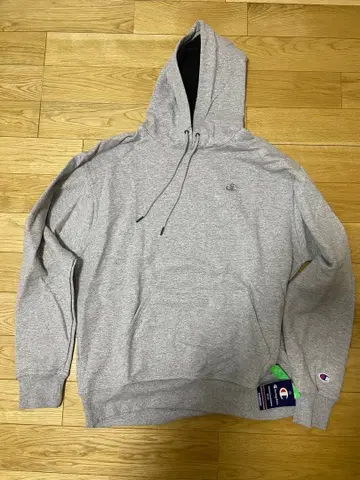 Champion 그레이 후드티 XL 사이즈