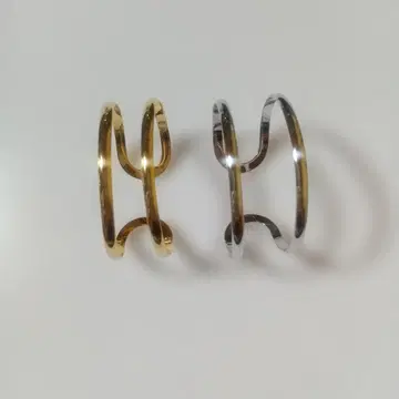 뱅글 골드&실버 세트