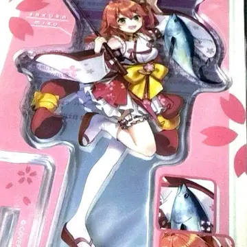 스시로 x 사쿠라미코 콜라보 한정판 아크릴 스탠드