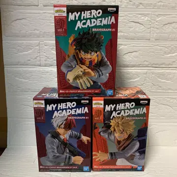 나의 히어로 아카데미아 피규어 3체 세트