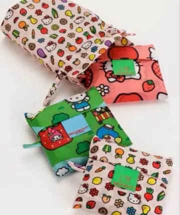 BAGGU 헬로키티&프렌즈 스탠다드 3세트