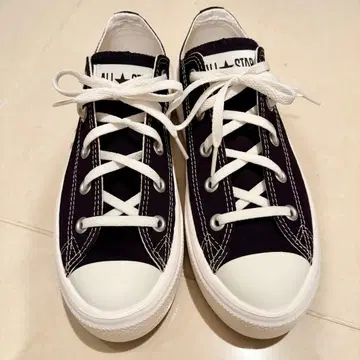 컨버스 올스타 블랙 23 경량 통굽 블랙 스니커즈