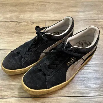 Puma 푸마 스웨이드 블랙 스니커즈 블랙 27.5cm