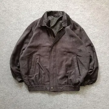 빈티지 블루종 자켓 짧은 기장 아메카지 노움코어 시티 보이 블랙