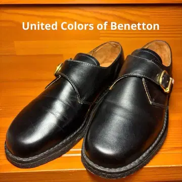 United Colors of Benetton 블랙 비즈니스 슈즈