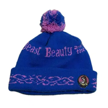 00s 미녀와 야수 벨 비니 니트 모자